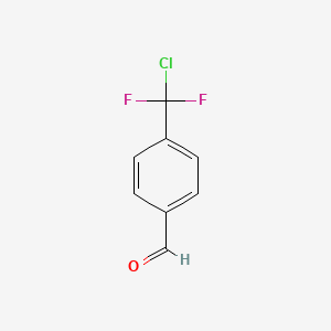 4-[Chloro(difluoro)methyl]benzaldehyde