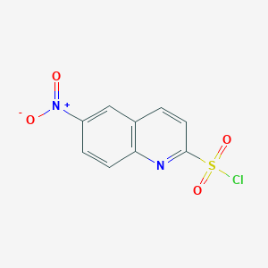 6-Nitroquinoline-2-sulfonylchloride