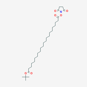 1-(tert-Butyl)22-(2,5-dioxopyrrolidin-1-yl)docosanedioate
