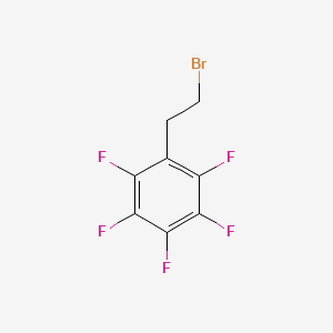 1-(2-Bromoethyl)-2,3,4,5,6-pentafluorobenzene