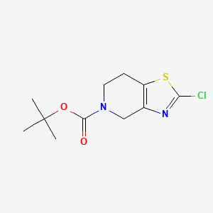 tert-Butyl2-chloro-6,7-dihydrothiazolo[4,5-c]pyridine-5(4H)-carboxylate