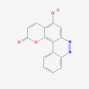 2h-Benzo[c]pyrano[2,3-f]cinnoline-2,5(7h)-dione