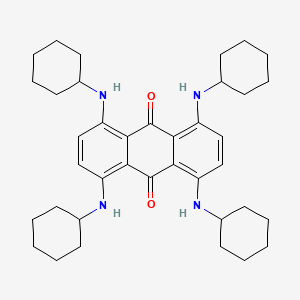 9,10-Anthracenedione, 1,4,5,8-tetrakis(cyclohexylamino)-