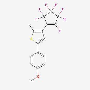 1-[2-Methyl-5-(p-anisyl)-3-thienyl]-2,3,3,4,4,5,5-heptafluoro-1-cyclopentene