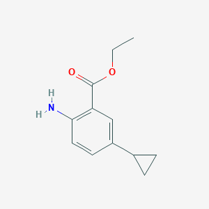 Ethyl2-amino-5-cyclopropylbenzoate