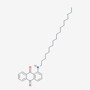 molecular formula C32H45NO2 B13131005 1-(Octadecylamino)anthracene-9,10-dione CAS No. 29957-05-9