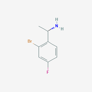 (S)-1-(2-Bromo-4-fluorophenyl)ethanamine