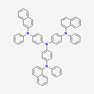 N1-(Naphthalen-1-yl)-N4-(4-(naphthalen-1-yl(phenyl)amino)phenyl)-N4-(4-(naphthalen-2-yl(phenyl)amino)phenyl)-N1-phenylbenzene-1,4-diamine