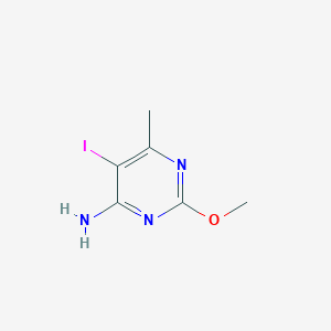 5-Iodo-2-methoxy-6-methylpyrimidin-4-amine