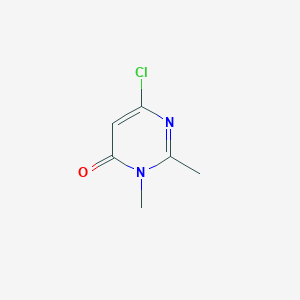 molecular formula C6H7ClN2O B13131129 6-Chloro-2,3-dimethylpyrimidin-4(3H)-one 