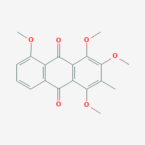 1,3,4,5-Tetramethoxy-2-methylanthracene-9,10-dione