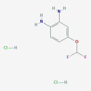 4-(Difluoromethoxy)benzene-1,2-diamine dihydrochloride