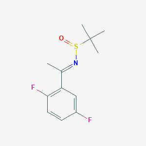 (R)-N-(1-(2,5-Difluorophenyl)ethylidene)-2-methylpropane-2-sulfinamide