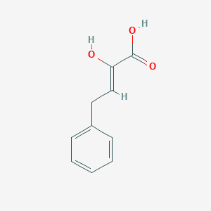 (R)-2-hydroxy-4-phenyl-butenoic acid