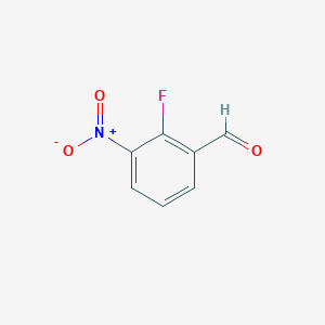 molecular formula C7H4FNO3 B1313130 2-氟-3-硝基苯甲醛 CAS No. 96516-29-9
