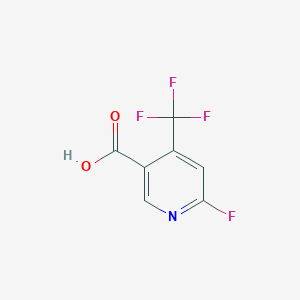 6-Fluoro-4-(trifluoromethyl)nicotinic acid