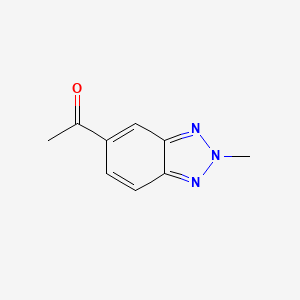 1-(2-Methyl-2H-benzo[d][1,2,3]triazol-5-yl)ethanone