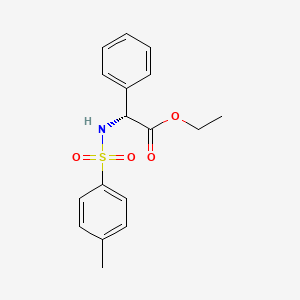 Ethyl(R)-2-((4-methylphenyl)sulfonamido)-2-phenylacetate