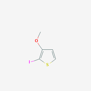 molecular formula C5H5IOS B1313141 2-碘-3-甲氧基噻吩 CAS No. 64435-22-9