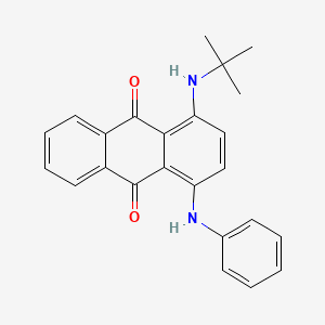 1-Anilino-4-(tert-butylamino)anthracene-9,10-dione