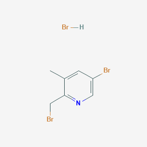 5-Bromo-2-(bromomethyl)-3-methylpyridine hydrobromide