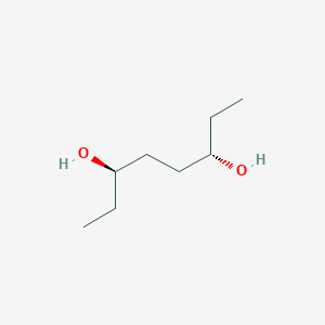 molecular formula C8H18O2 B13131461 rel-(3R,6S)-Octane-3,6-diol 