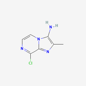 8-Chloro-2-methylimidazo[1,2-a]pyrazin-3-amine