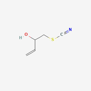 1-Thiocyanatobut-3-en-2-ol