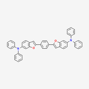 2,2'-(1,4-phenylene)bis(N,N-diphenylbenzofuran-6-amine)