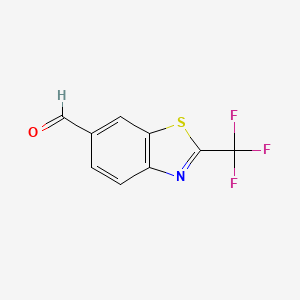 2-(Trifluoromethyl)benzo[d]thiazole-6-carbaldehyde