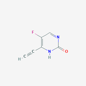 6-Ethynyl-5-fluoropyrimidin-2(1H)-one