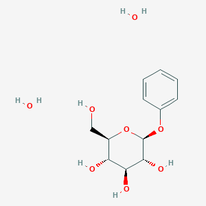 Phenylbeta-D-glucopyranosidedihydrate