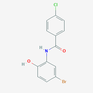 N-(5-Bromo-2-hydroxyphenyl)-4-chlorobenzamide