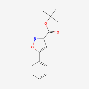 tert-Butyl5-phenylisoxazole-3-carboxylate