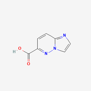 molecular formula C7H5N3O2 B1313177 Imidazo[1,2-b]pyridazine-6-carboxylic acid CAS No. 769109-13-9