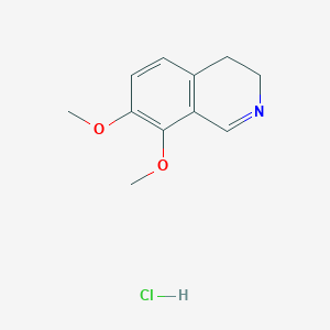 7,8-Dimethoxy-3,4-dihydroisoquinoline;hydrochloride