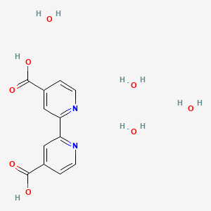 [2,2'-Bipyridine]-4,4'-dicarboxylic acid tetrahydrate