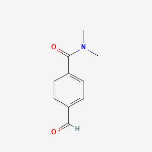 molecular formula C10H11NO2 B1313186 4-Formyl-n,n-dimethylbenzamide CAS No. 58287-76-6