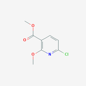 molecular formula C8H8ClNO3 B1313188 Methyl 6-chloro-2-methoxynicotinate CAS No. 65515-32-4