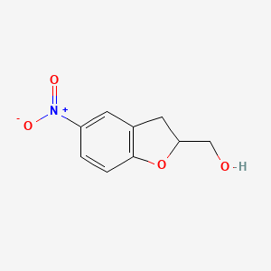 (5-Nitro-2,3-dihydrobenzofuran-2-yl)methanol