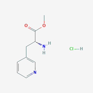 (R)-Methyl2-amino-3-(pyridin-3-yl)propanoatehydrochloride