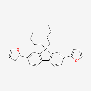 2,2'-(9,9-Dibutyl-9H-fluorene-2,7-diyl)difuran