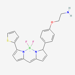 molecular formula C21H19BF2N3OS- B13131976 BDPTRethyleneamine 