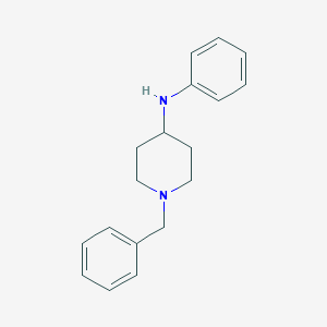 molecular formula C18H22N2 B131320 1-苄基-N-苯基哌啶-4-胺 CAS No. 1155-56-2