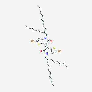 (E)-2,2'-dibromo-4,4'-bis(2-hexyldecyl)-[6,6'-bithieno[3,2-b]pyrrolylidene]-5,5'(4H,4'H)-dione