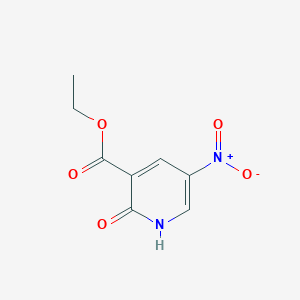 molecular formula C8H8N2O5 B131321 2-羟基-5-硝基烟酸乙酯 CAS No. 156896-54-7