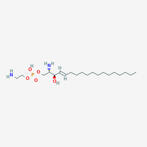 Phosphoricacid,mono(2-aminoethyl)mono[(2S,3R,4E)-2-amino-3-hydroxy-4-octadecen-1-yl]ester