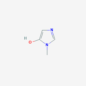 molecular formula C4H6N2O B13132130 1-Methyl-1h-imidazol-5-ol 