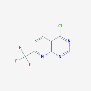 4-Chloro-7-(trifluoromethyl)pyrido[2,3-d]pyrimidine