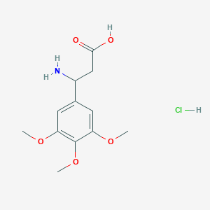 3-Amino-3-(3,4,5-trimethoxyphenyl)propanoicacidhydrochloride